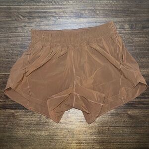 Lululemon Track That Short Mid-Rise in Copper Brown